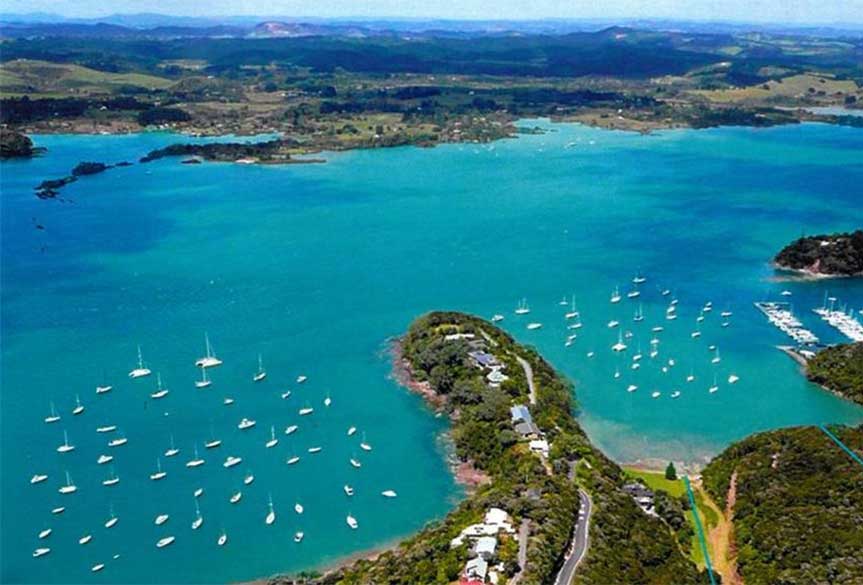 Kerikeri coastal scene.